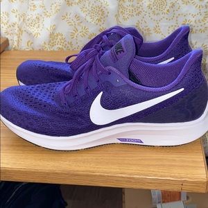 Purple Nike air zooms